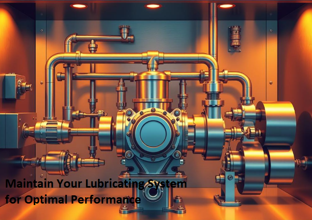 A well-maintained lubricating system is key for your machine's best performance.